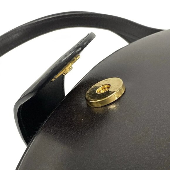 LOEWE - Black Leather Handbag 723-072225 - Picture 11 of 14